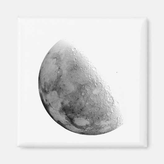 Moon White Magnet (Vorne)