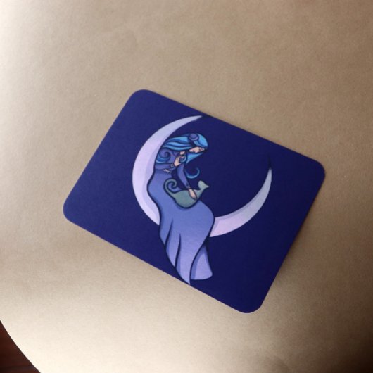 Moon Witch MoonChild Pagan Einladung