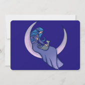 Moon Witch MoonChild Pagan Einladung (Vorderseite)