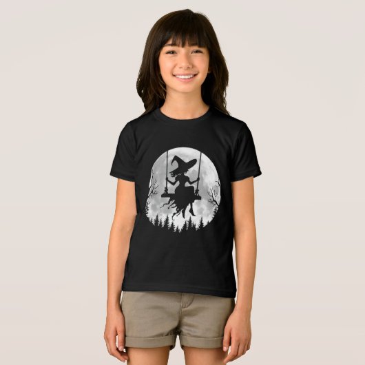 Moon Witch Swing Tri-Blend Shirt (Vorderseite Voll)