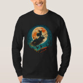 Moon Witch Witchcraft Halloween  1 T-Shirt (Vorderseite)