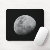 Moon with Black Sky Zambia Mousepad (Mit Mouse)