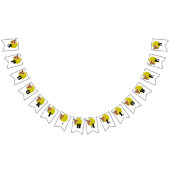 Moon Wolf, Halloween Wimpelkette (Alle)