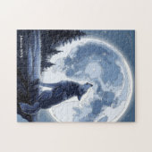Moon Wolf Puzzle (Horizontal)