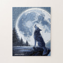 Moon Wolf Puzzle