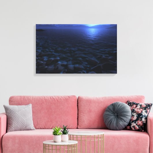 Moon Worship Leinwanddruck (Insitu (Wohnzimmer))