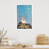 Moon wünscht poster (Küche)