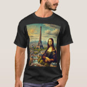 Moona Lisa in Paris T-Shirt (Vorderseite)