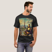 Moona Lisa in Paris T-Shirt (Vorne ganz)