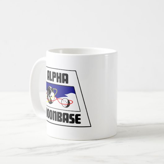 Moonbase Alpha Kaffeetasse (Vorderseite Links)