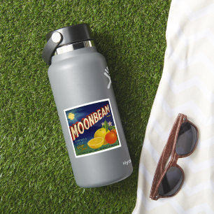 Moonbeam Brand   Vintages Zitruszeichen Aufkleber