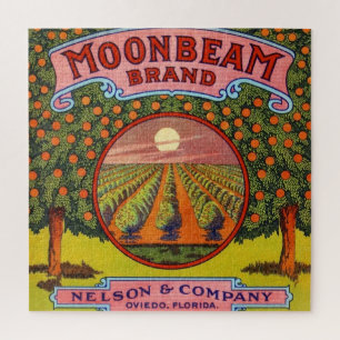 Moonbeam Florida Orange Jigsaw Puzzle