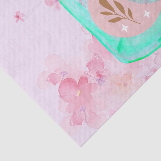 Moonbeam Mason Jar Decoupage Seidenpapier (Ausschnitt)