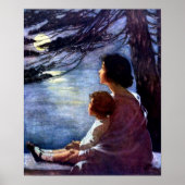 "Moonbeam" von Jessie Willcox Smith - Print Poster (Vorne)