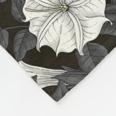 Moonblumen Fleece Blanket (Ecke)