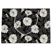 Moonblumen Große Geschenktasche Geschenktüte (Vorderseite)