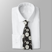 Moonblumen Neck Tie Krawatte (Gebunden)