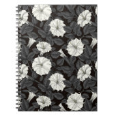 Moonblumen-Notebook Notizblock (Vorderseite)