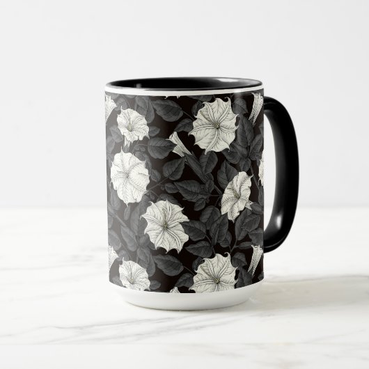 Moonblumen Tasse (VorderseiteRechts)