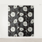 Moonblumen Wandteppich (Vorderseite)