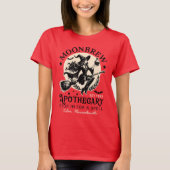 Moonbrew Apothecary Salem Massachusetts Hexe T-Shirt (Vorderseite)