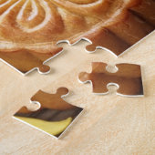 Mooncake und Tee, chinesisches Festival Mitte Herb Puzzle (Seite)