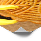 Mooncake und Tee, Chinesisches Halbherbstfest 2 Poster (Ecke)