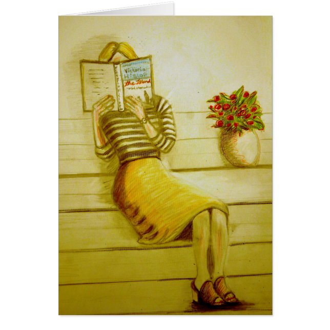 Mooncards, der Buch-Wurm, Buchliebhaber, leere (Vorne)