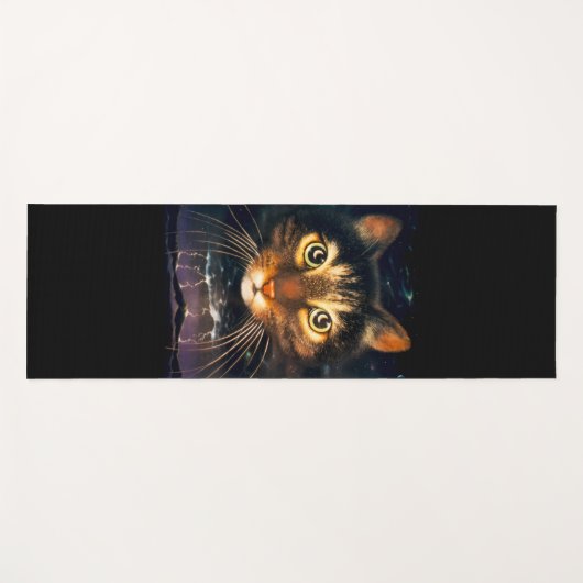 MoonCat Yogamatte (Vorderseite (Horizontal))