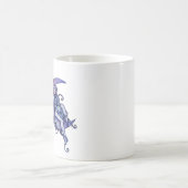 MoonChild Fairy Moon Fee Art Fee Kaffeetasse (Mittel)