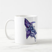 MoonChild Fairy Moon Fee Art Fee Kaffeetasse (Links)