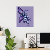 MoonChild Fairy Moon Fee Art Fee Poster (Heimbüro)