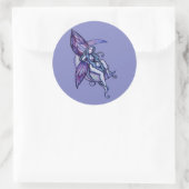 MoonChild Fairy Moon Fee Art Fee Runder Aufkleber (Tasche)