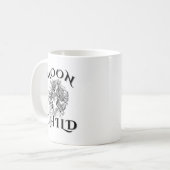 MoonChild Floral Divine Feminine Kaffeetasse (Vorderseite Links)