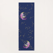 MoonChild Moon and Stars Night Goddess Yogamatte (Rückseite)