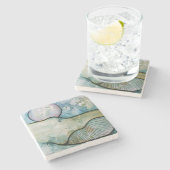 MoonChild Steinuntersetzer (Seitenansicht)