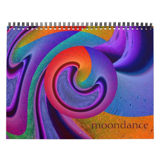 Moondance Coole Abstrakte Kunst Kalender (Titelbild)