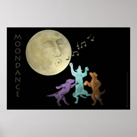 Moondance Hogs Print Poster (Vorne)