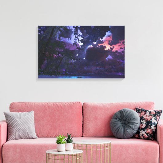 Moondance Leinwanddruck (Insitu (Wohnzimmer))