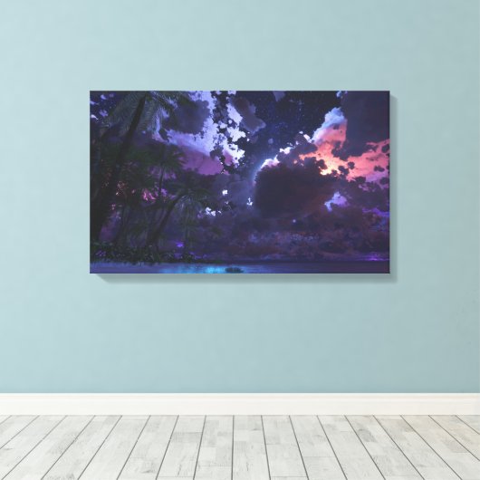 Moondance Leinwanddruck (Insitu (Holzboden))