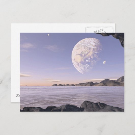 Moondance Postkarte (Vorne/Hinten)