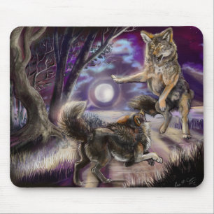 Moondancer Coyotes Mousepad