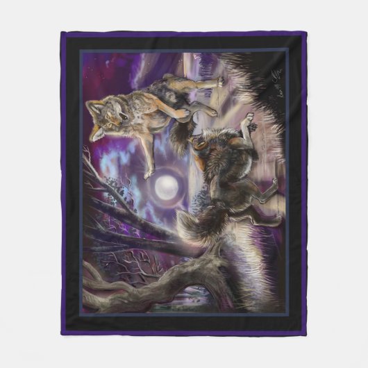 Moondancer Fleecedecke (Vorderseite)