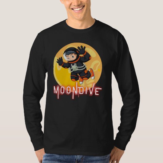 MOONDIVE - RAUMASTRONATION T-Shirt (Vorderseite)