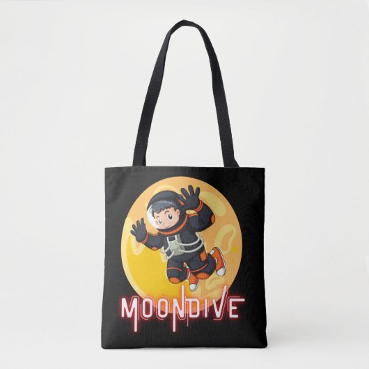 MOONDIVE - RAUMASTRONATION TASCHE (Vorderseite)