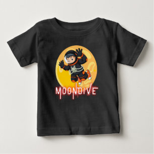 MOONDIVE- WELTRAUMASTRONAUT BABY T-SHIRT