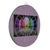 MoonDreams Music Equalizer Metal Cage Dartboard Dartscheibe (Vorderseite Links)
