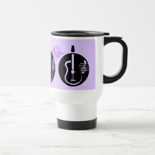 MoonDreams Music Gitarren Tasse reisen (Rechts)