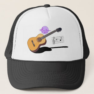 MoonDreams Music Guitar Trucker Hat Truckerkappe
