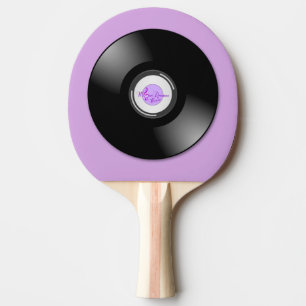 MoonDreams Music Record Lila Ping Pong Paddle Tischtennis Schläger